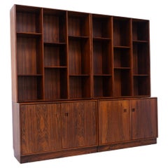 Danish Mid-Century Rosewood Bookcase, 1960s.