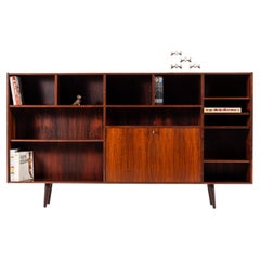 Dänisches Palisander-Bücherregal aus der Mitte des Jahrhunderts von Farso Møbelfabrik