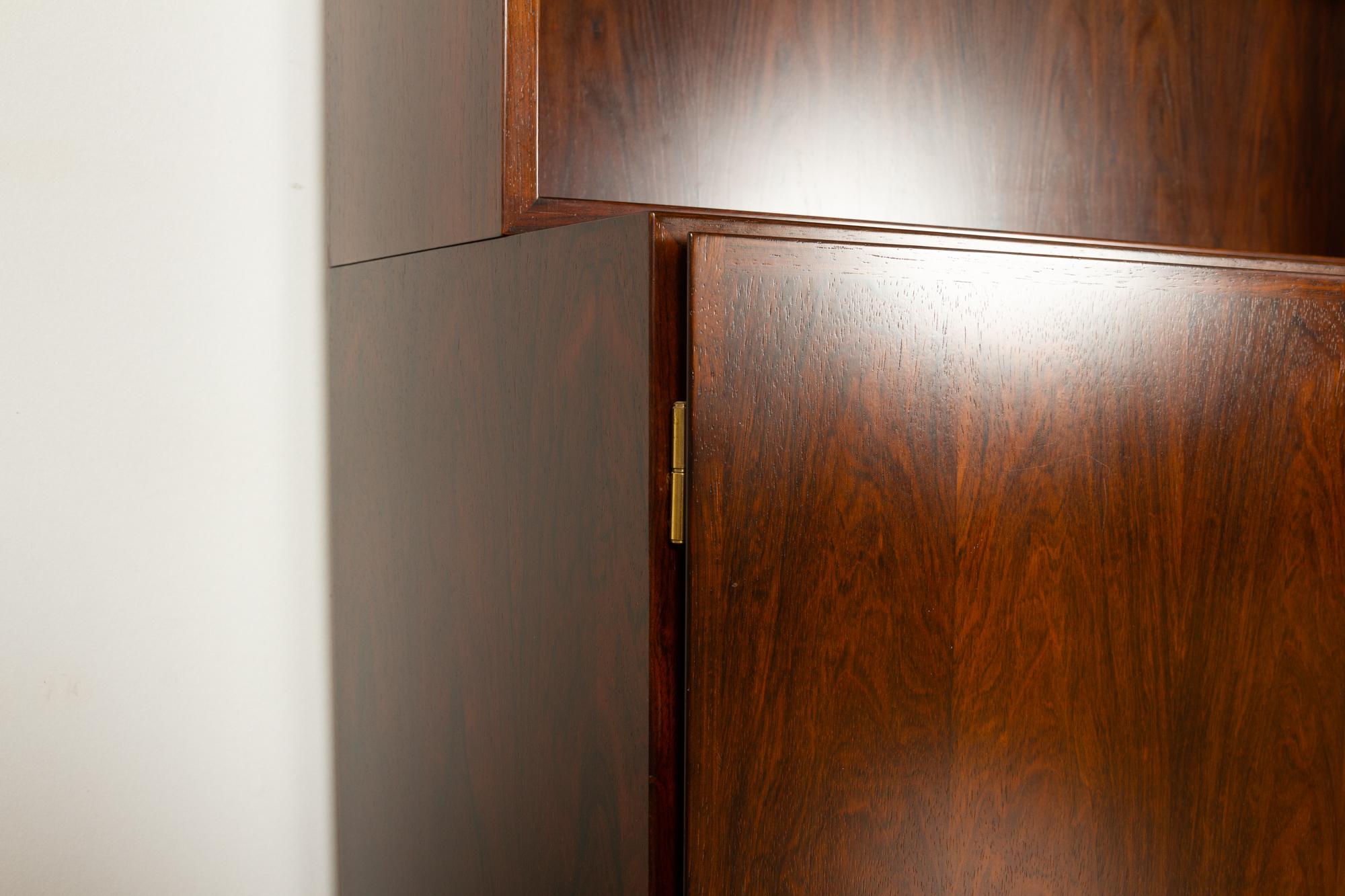 Danish Midcentury Rosewood Bookcase by Omann Jun, 1960s 7