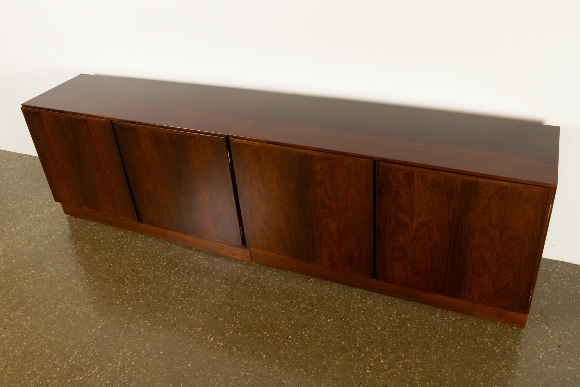 Danish Midcentury Rosewood Bookcase by Omann Jun, 1960s 12