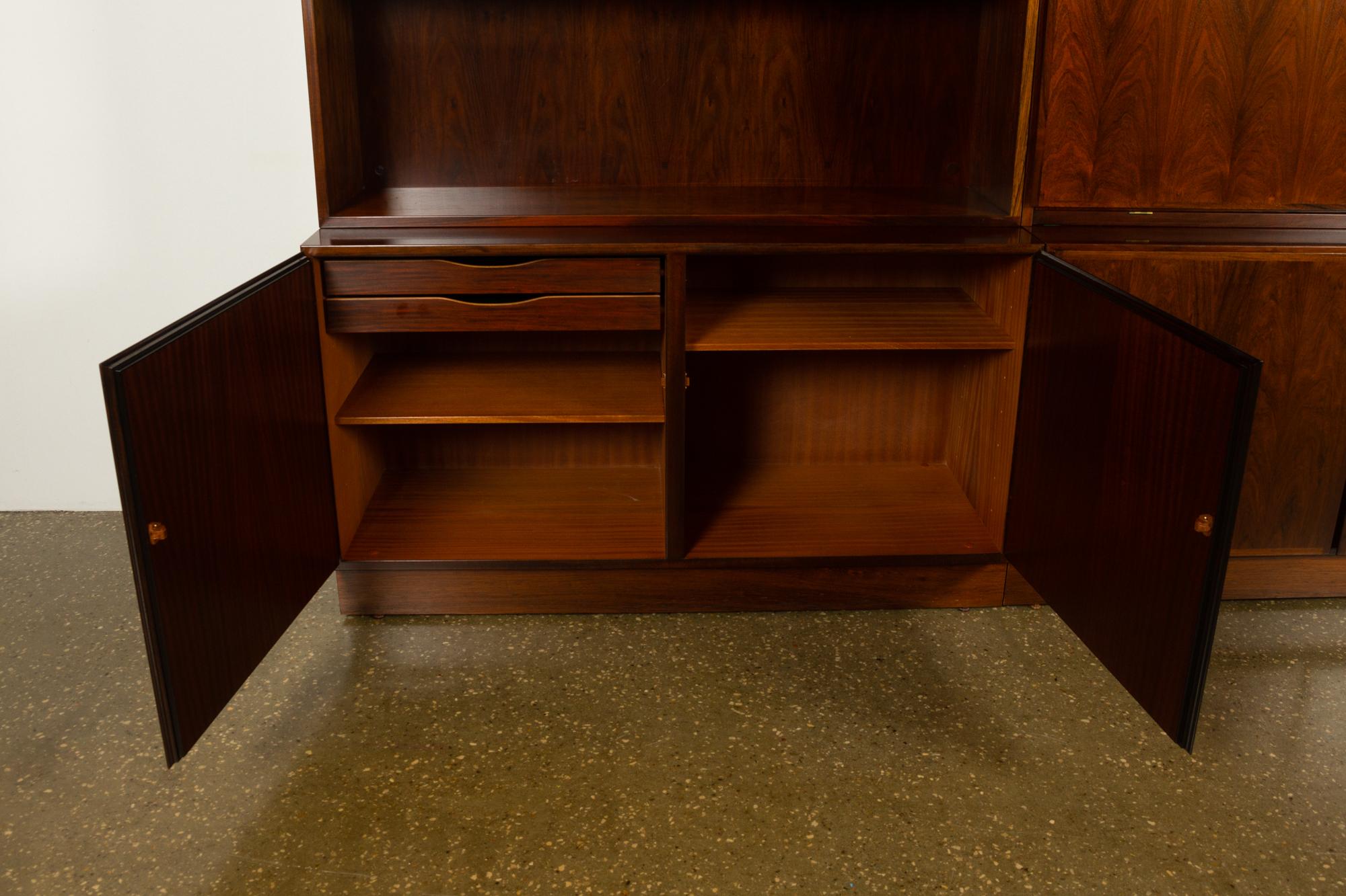 Danish Midcentury Rosewood Bookcase by Omann Jun, 1960s 3