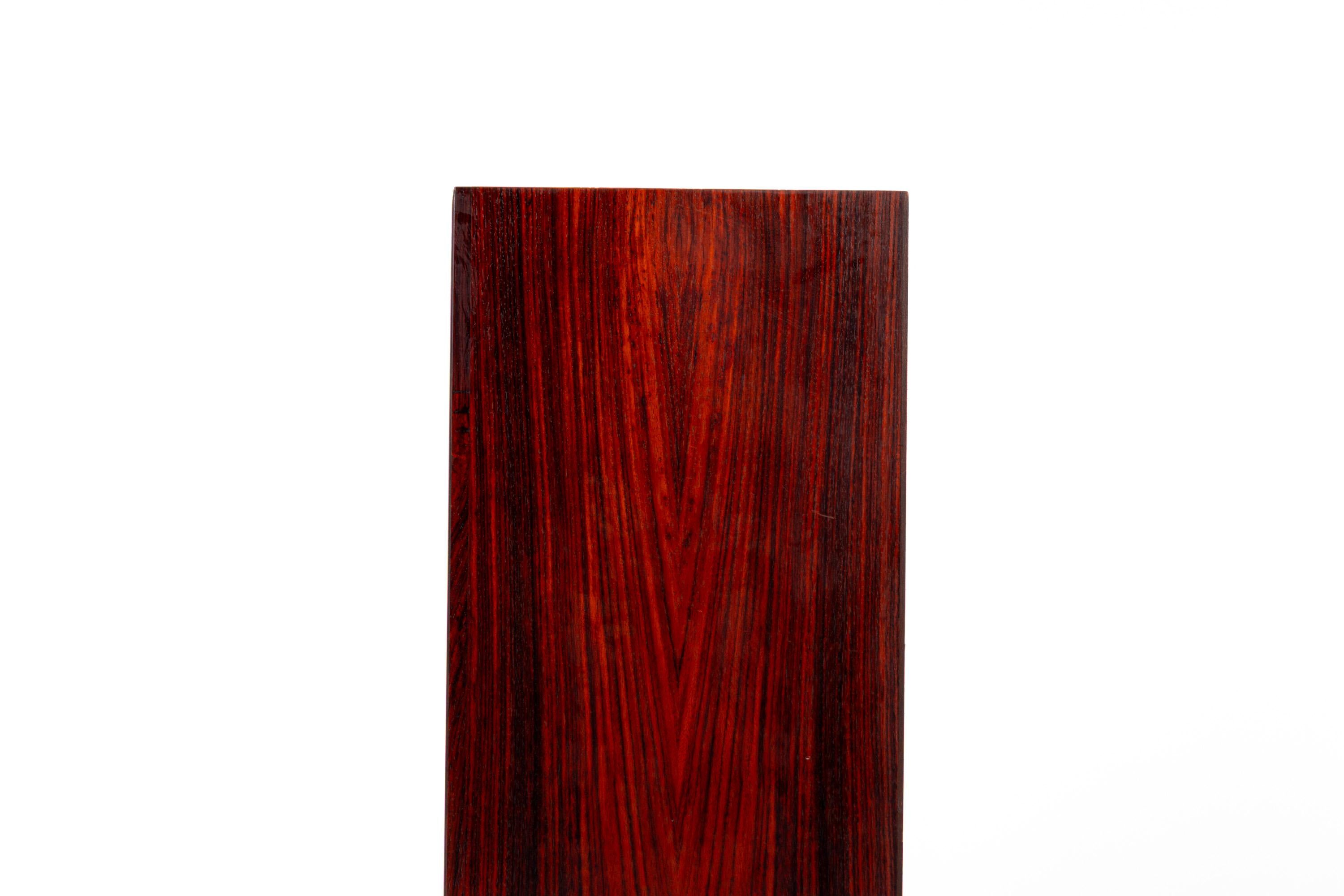 Bois de rose Bibliothèque / armoire ouverte danoise en palissandre du milieu du siècle, années 1960 en vente