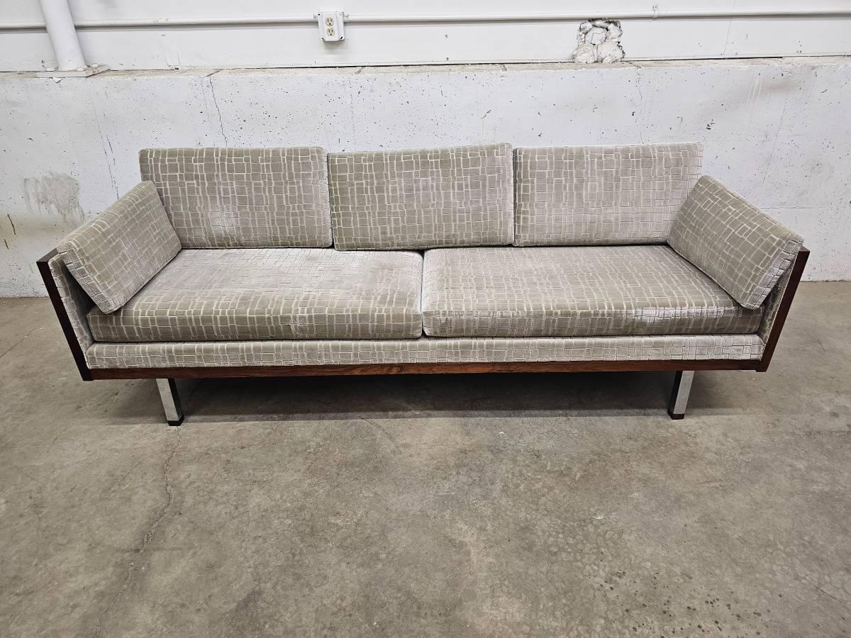 Mid-Century Modern Danish Mid Century Rosewood Case Sofa by Jydsk Mobelvaerk