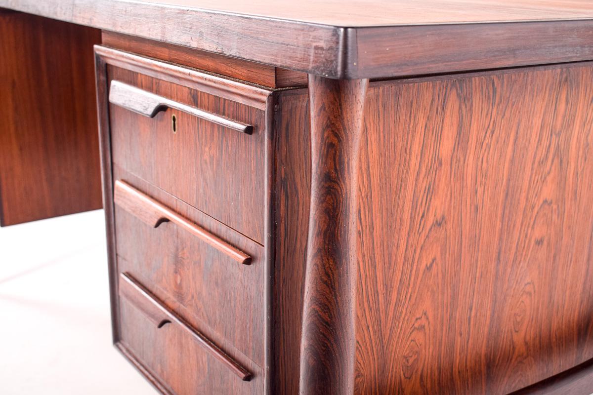 Milieu du XXe siècle Bureau danois en palissandre du milieu du siècle par Arne Vodder pour Sibast, années 1950
