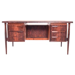 Danish Mid-Century Rosewood Desk by Arne Vodder for Sibast, 1950s