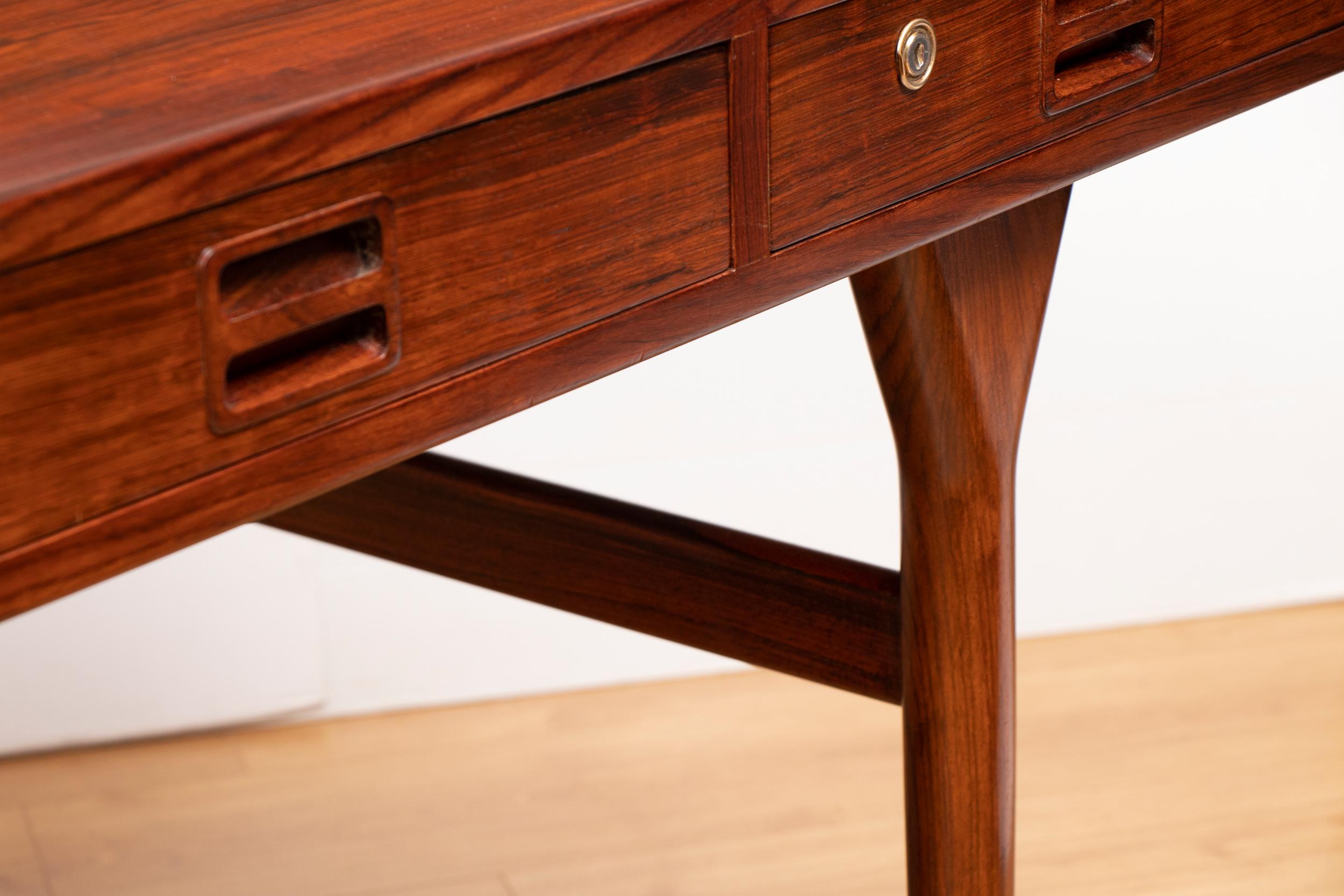 Danish Midcentury Rosewood Desk by Nanna Ditzel 3
