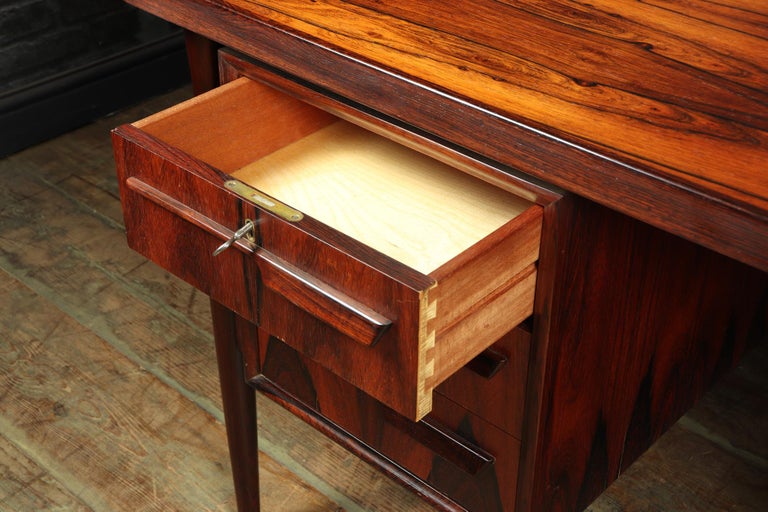 Danish Mid-Century Rosewood Desk 1