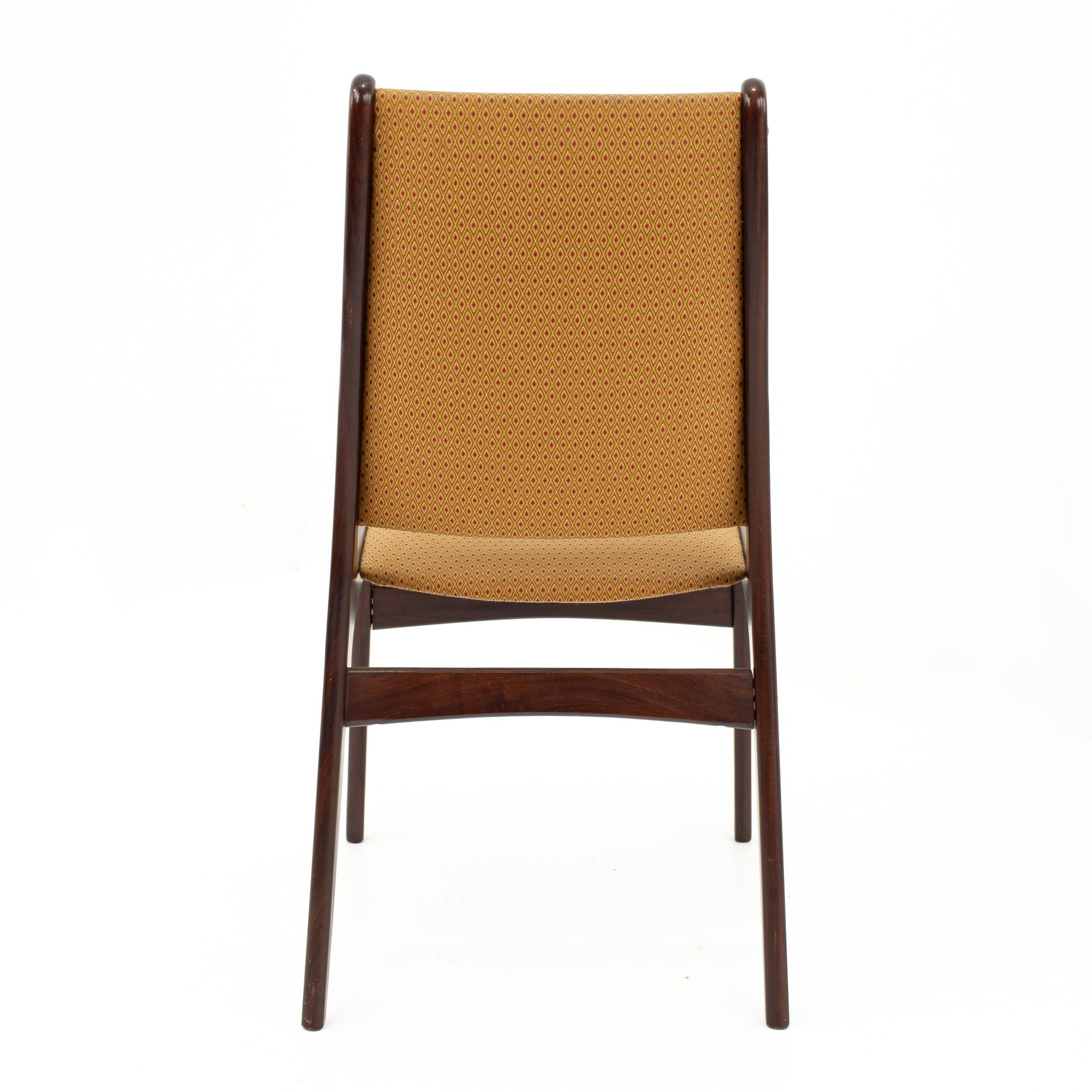 Danish Midcentury Rosewood Dining Chairs, Set of 6 3