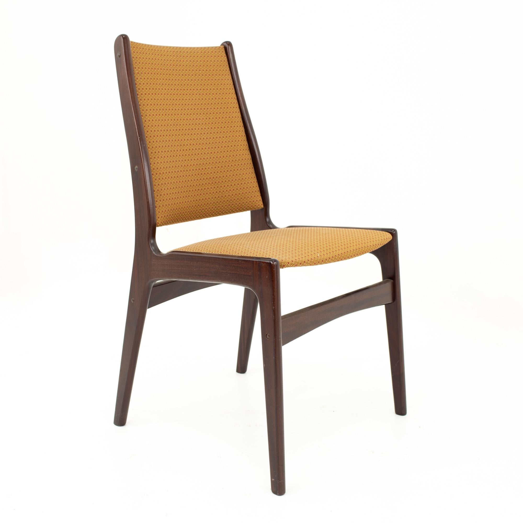Late 20th Century Danish Midcentury Rosewood Dining Chairs, Set of 6