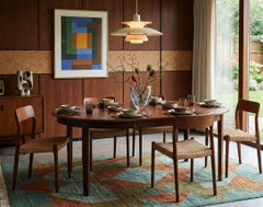 Danish Mid-Century Rosewood Dining Table, 1960s