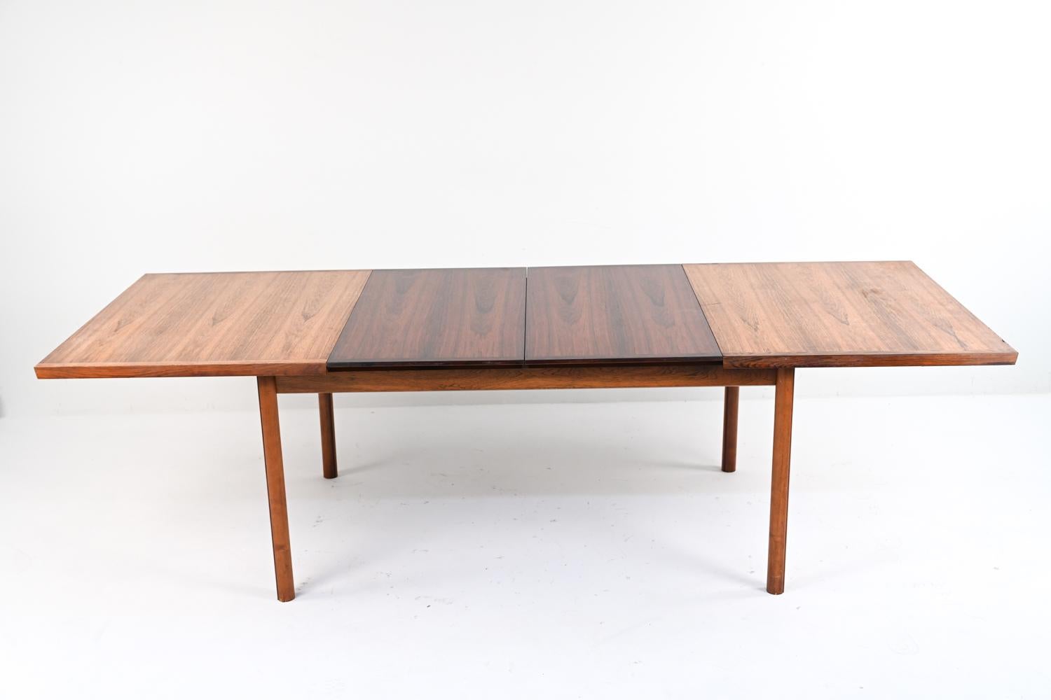 Danish Mid-Century Rosewood Extension Dining Table by France & Son For Sale 5