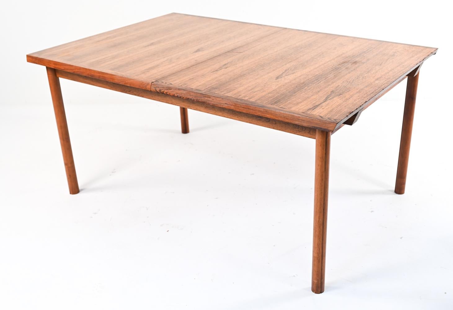 Danish Mid-Century Rosewood Extension Dining Table by France & Son For Sale 7