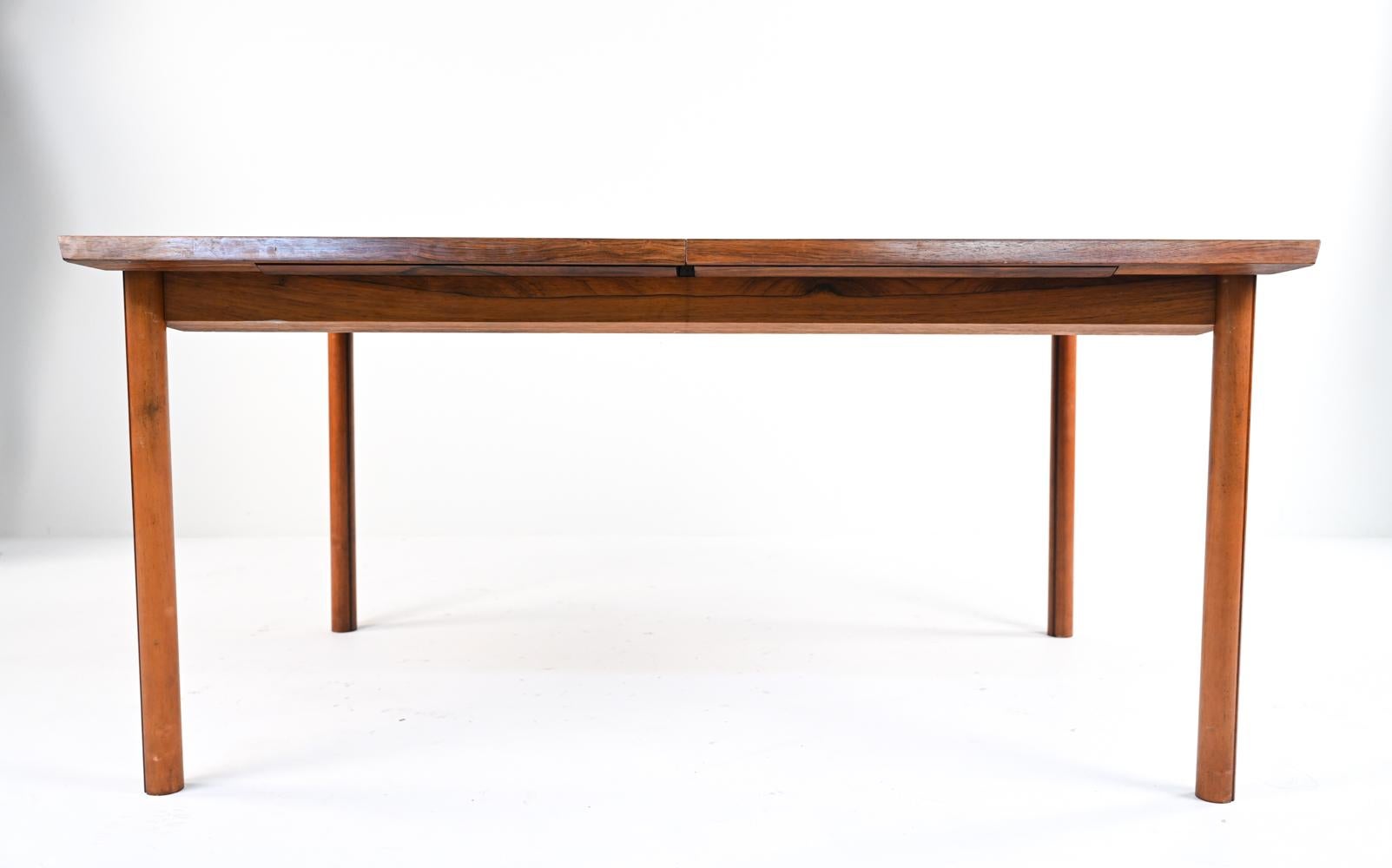 Danish Mid-Century Rosewood Extension Dining Table by France & Son For Sale 10