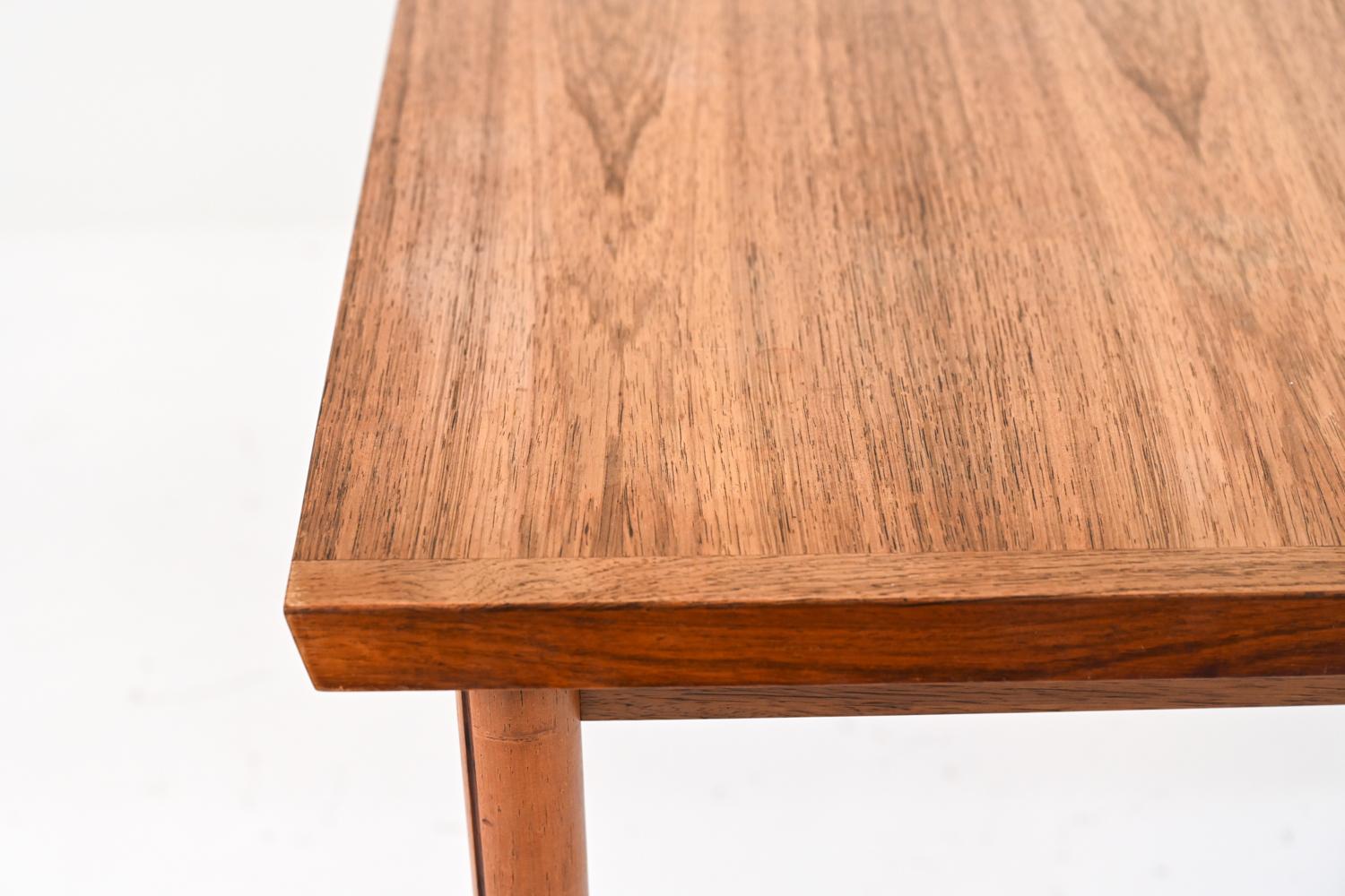 Danish Mid-Century Rosewood Extension Dining Table by France & Son In Fair Condition For Sale In Norwalk, CT