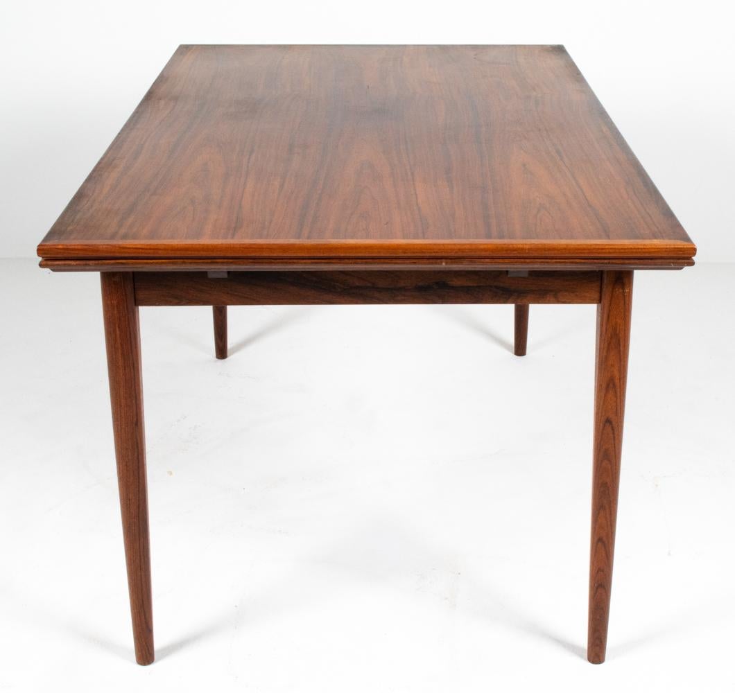 Danish Mid-Century Rosewood Extension Dining Table, c. 1960's For Sale 5