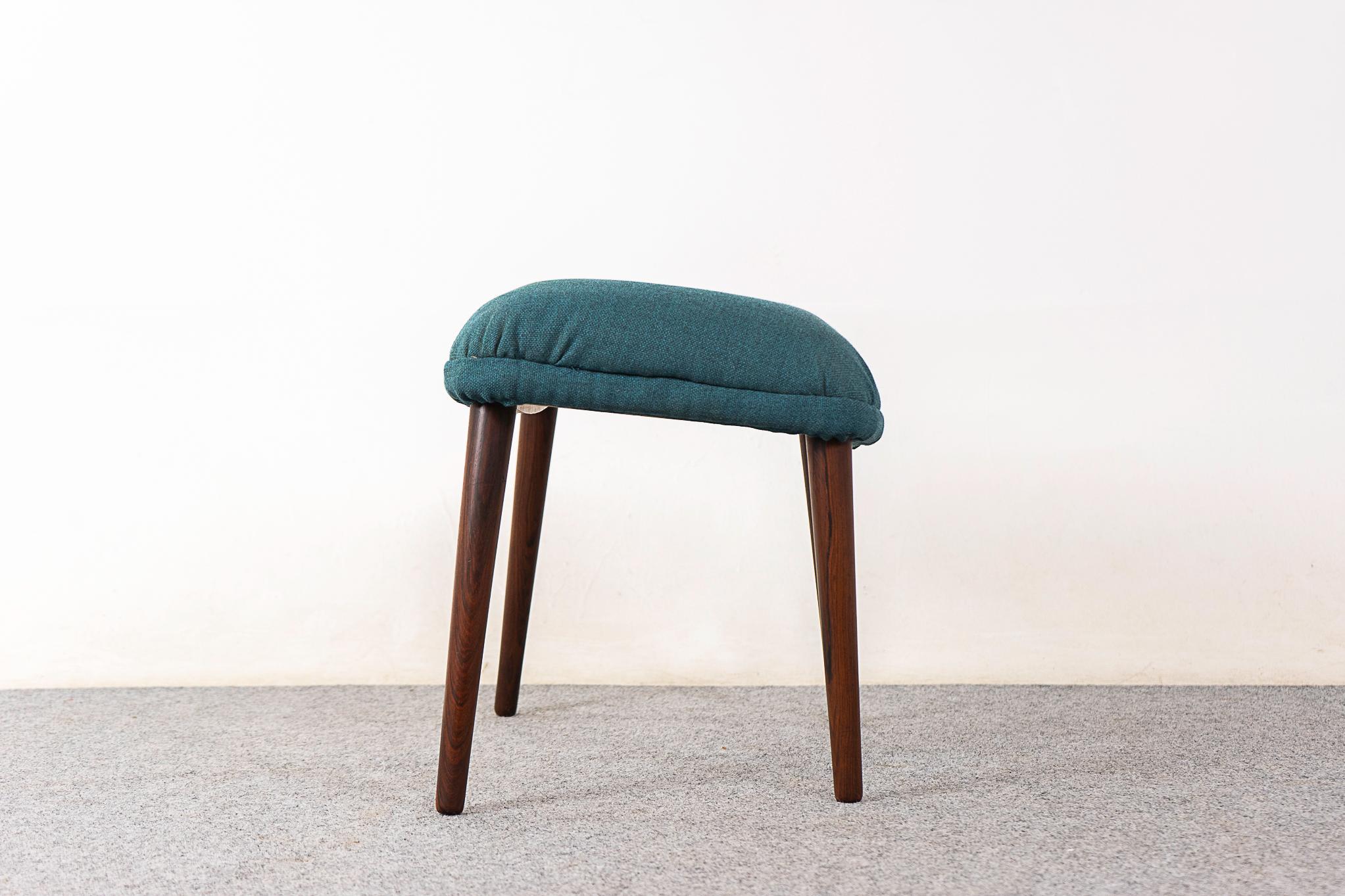 Mid-20th Century Danish Mid-Century Rosewood Footstool  For Sale