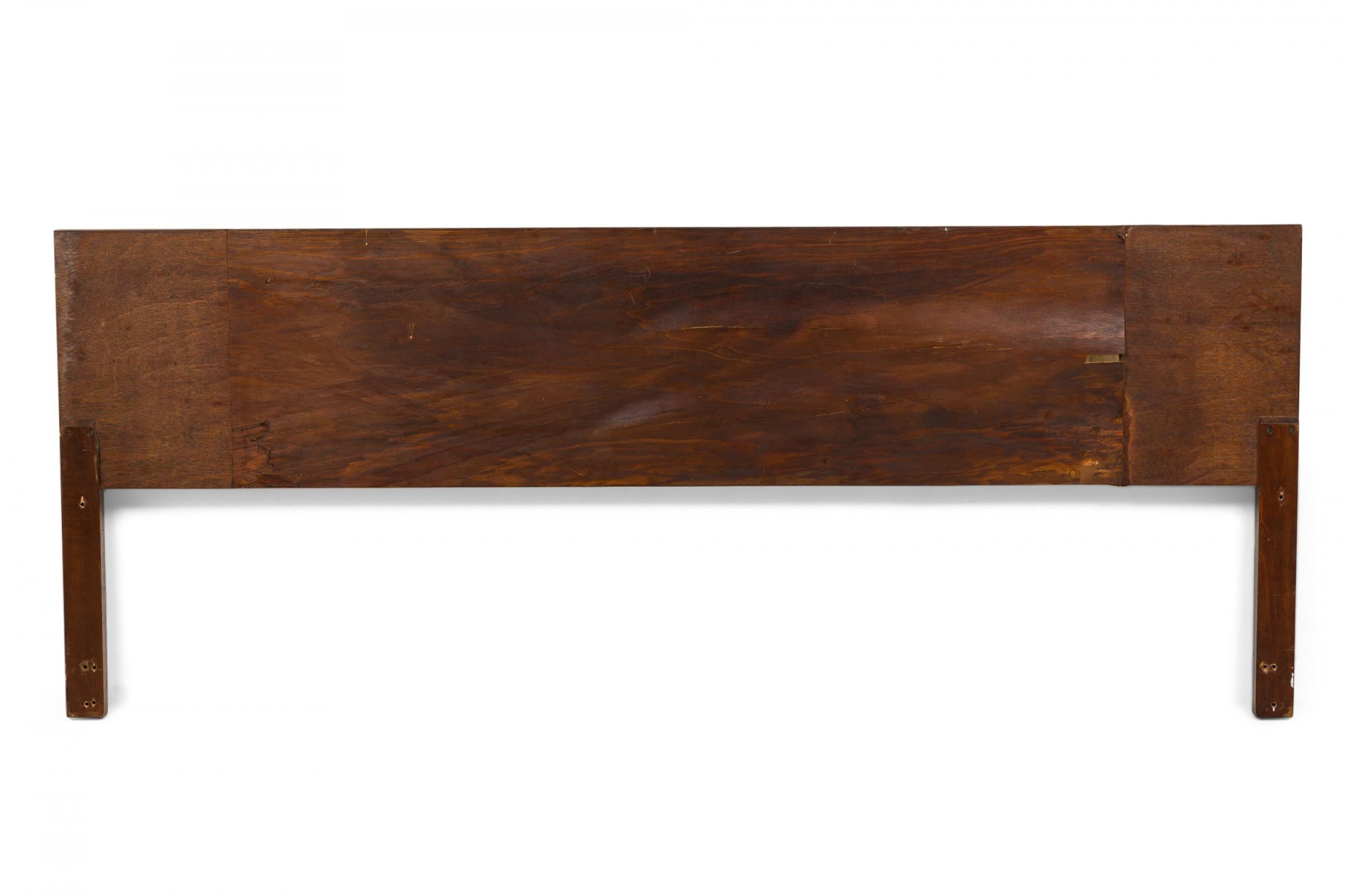 Scandinavian Modern Danish Mid-Century Rosewood Headboard For Sale