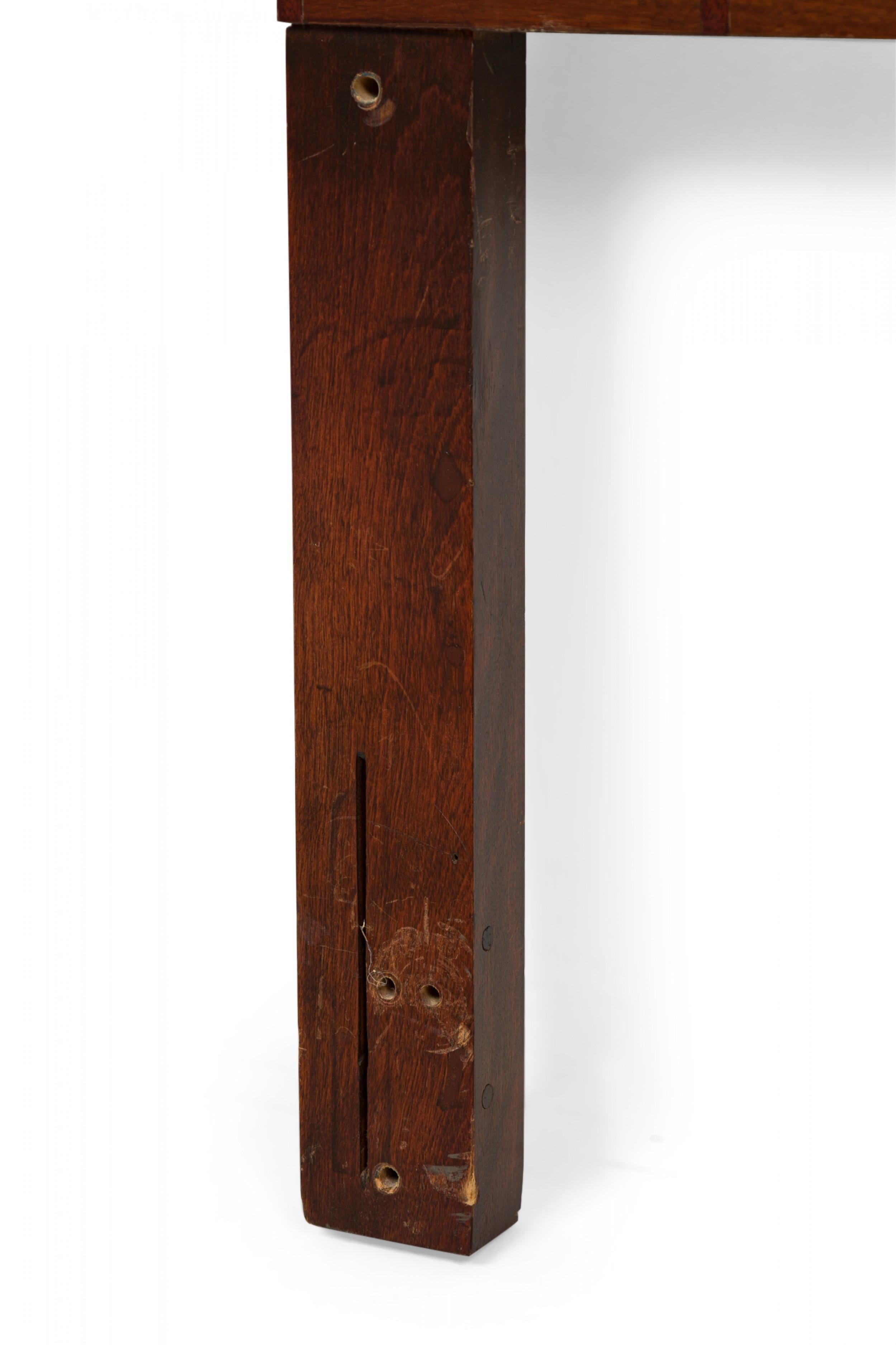 Veneer Danish Mid-Century Rosewood Headboard For Sale