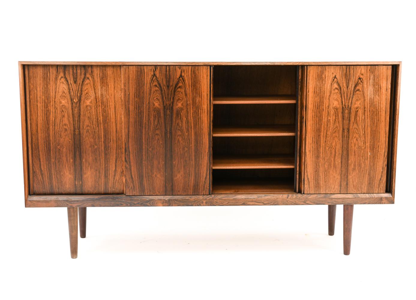 Mid-20th Century Danish Midcentury Rosewood Highboard by Olholm