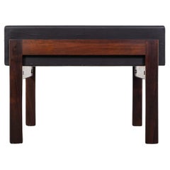 Danish Mid-Century Rosewood & Metal Planter