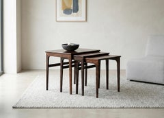 Tables gigognes danoises en palissandre du milieu du siècle par Brdr. Furbo, 1960