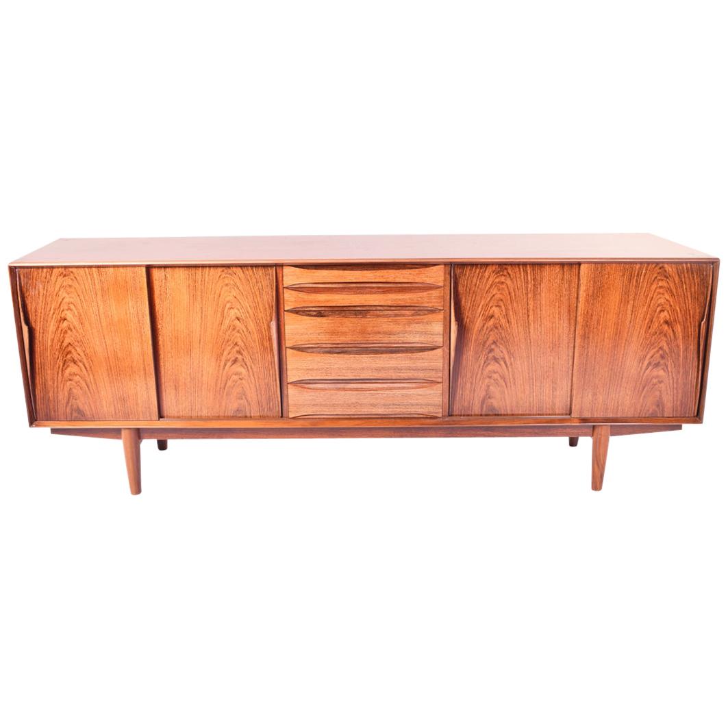 Danish Midcentury Rosewood Sideboard by Arne Vodder for Dyrlund