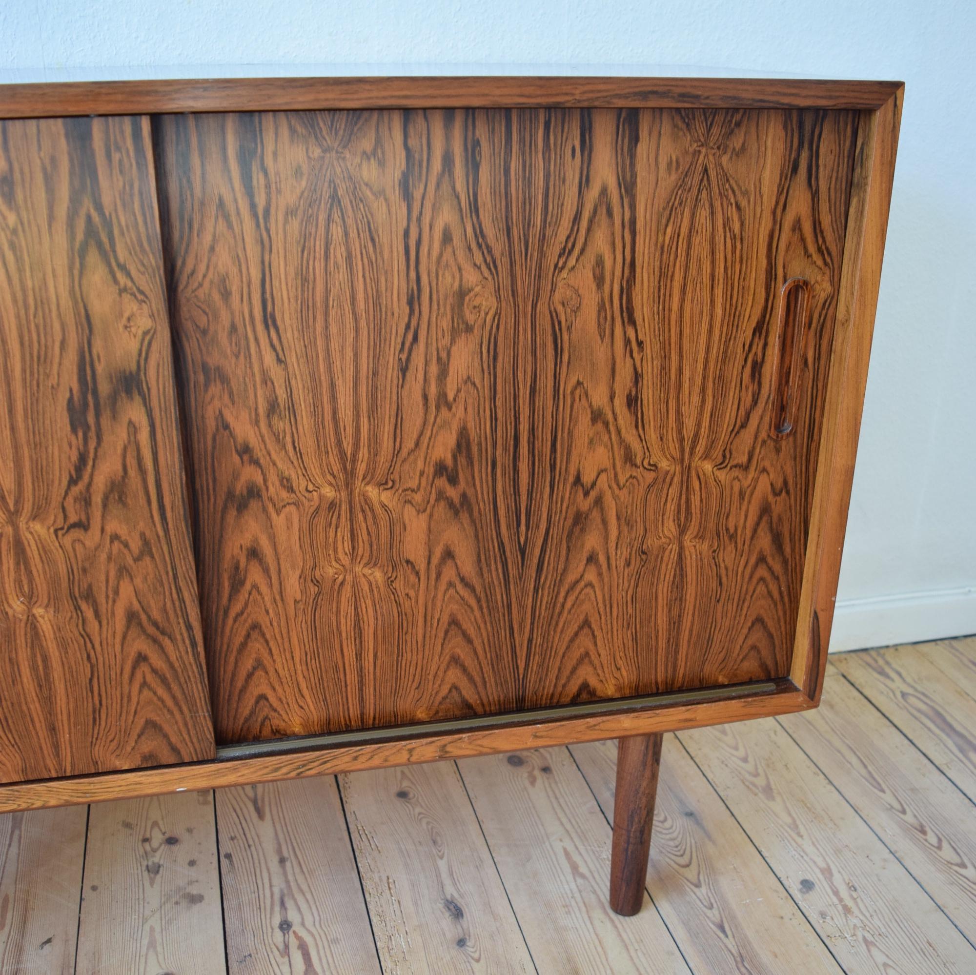 Danish Midcentury Rosewood Sideboard by Poul Hundevad, 1960s In Good Condition In Nyborg, DK