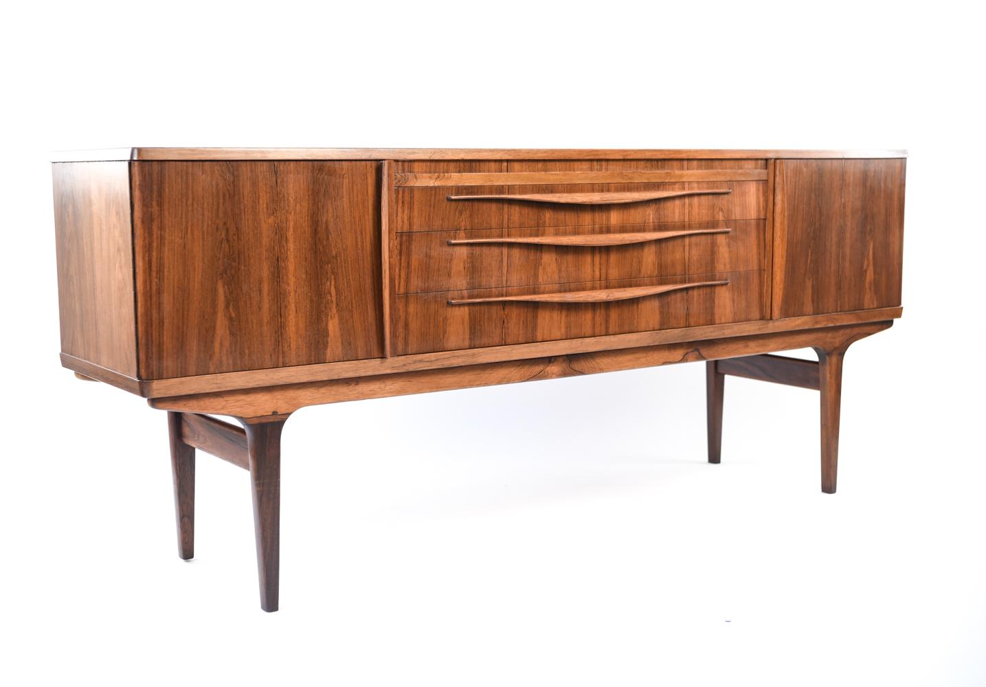 Danish Midcentury Rosewood Sideboard 13