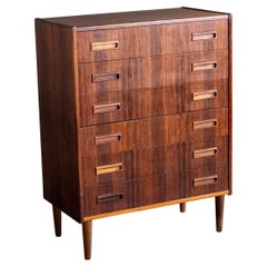 Danish Mid-Century Rosewood Six-Drawer Dresser 1960's