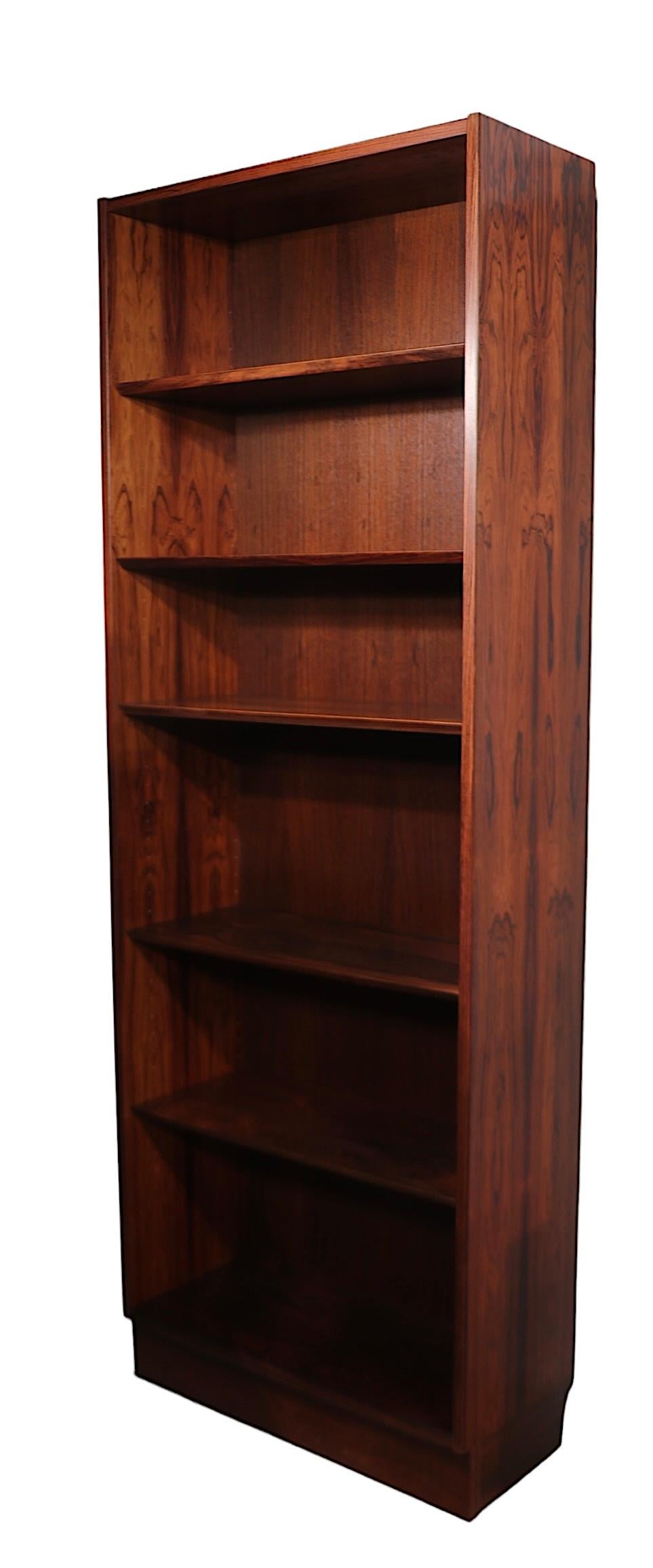 Danish Mid Century Rosewood  Wall Unit by Poul Hundevad c 1960's  For Sale 8