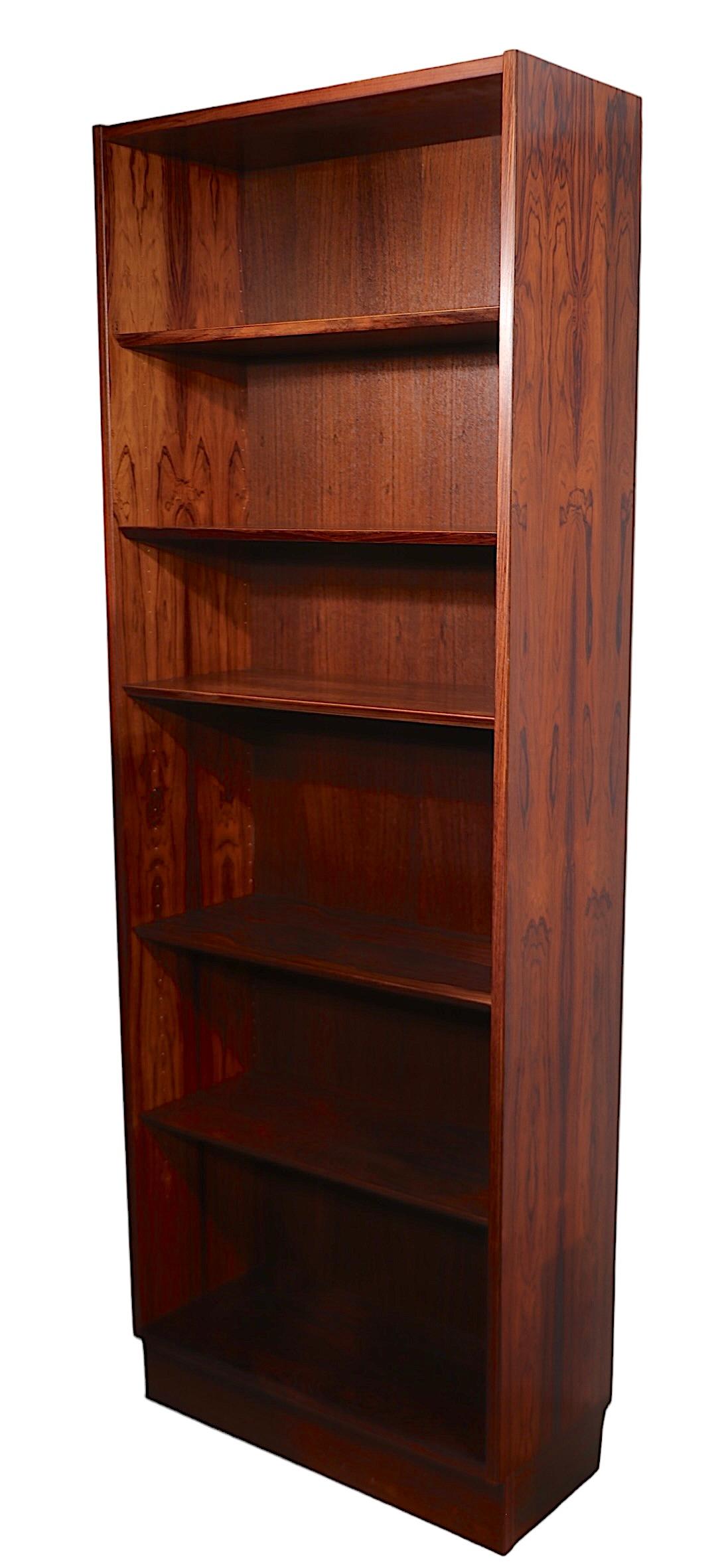 Birch Danish Mid Century Rosewood  Wall Unit by Poul Hundevad c 1960's  For Sale