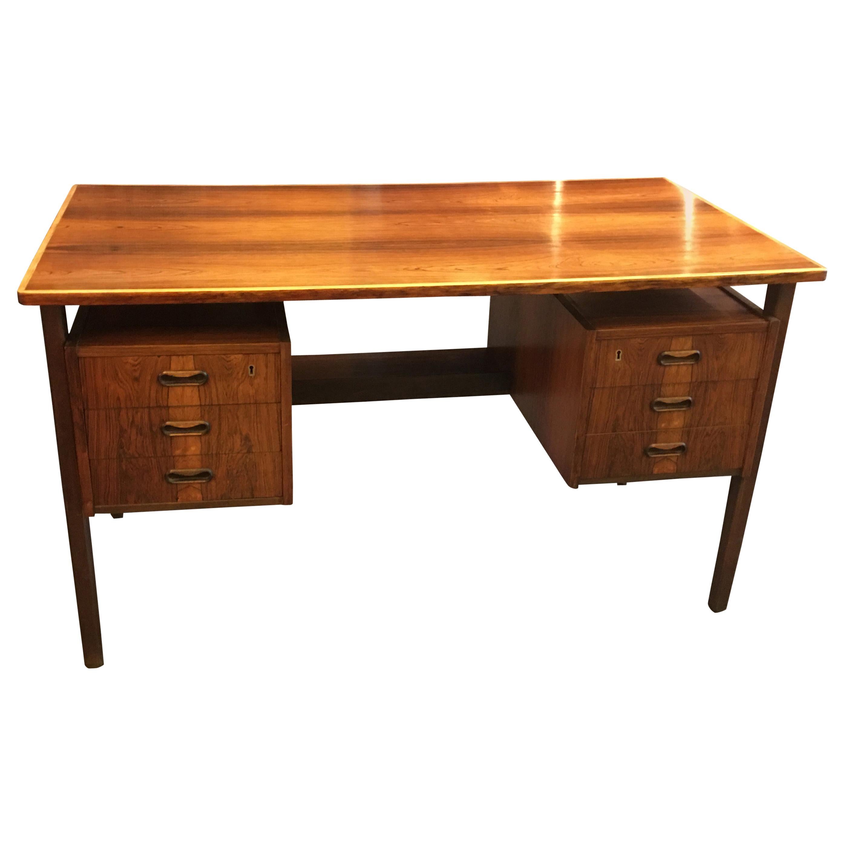 Danish Midcentury Santos Rosewood Desk