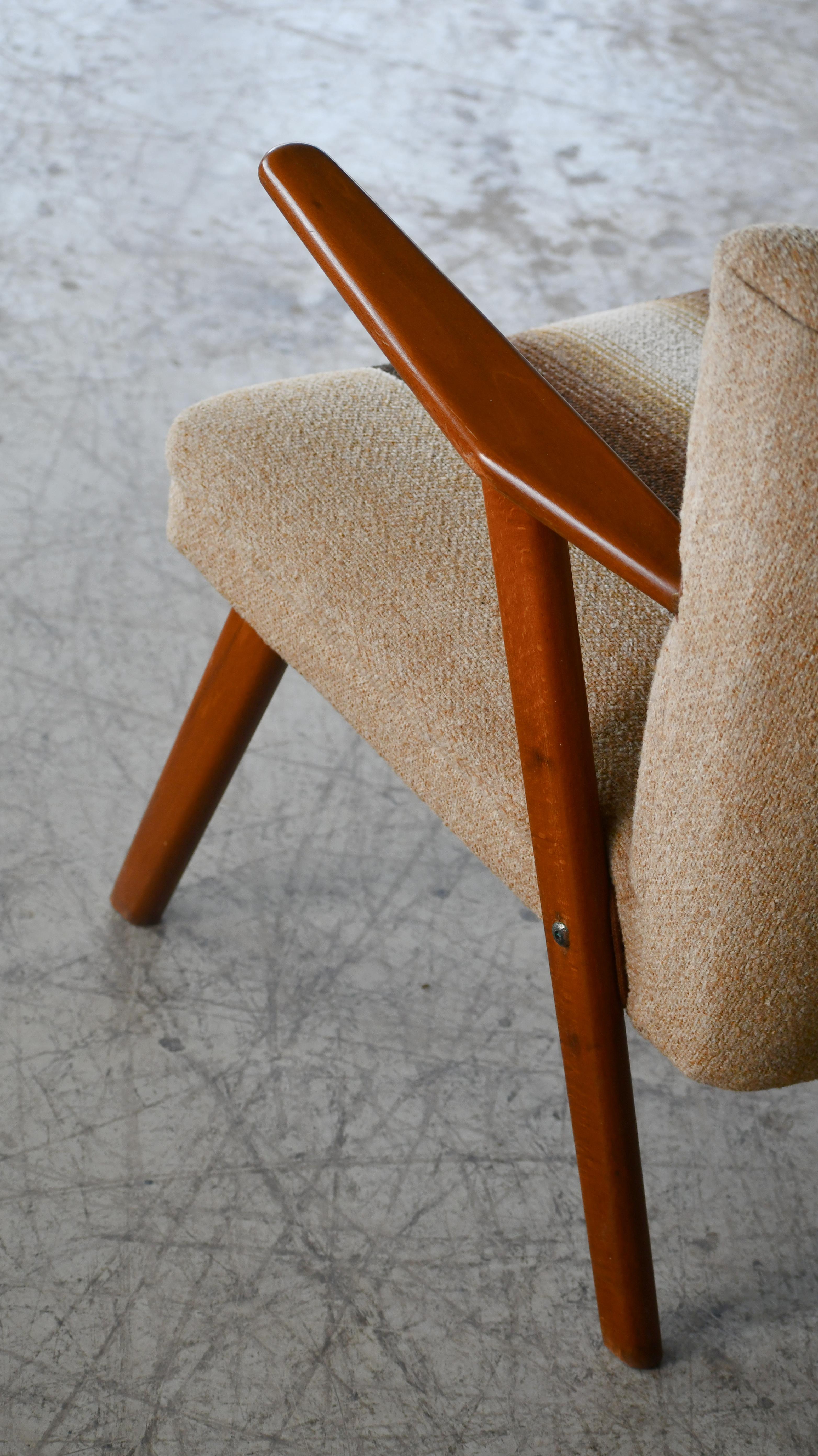 Sofá o loveseat danés de mediados de siglo al estilo de Kurt Olsen, años 50 Danés en venta