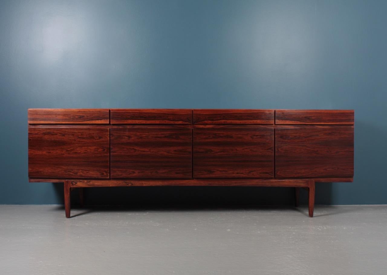 Danish Midcentury Sideboard in Rosewood Designed by Ib Kofod-Larsen, 1960s 12
