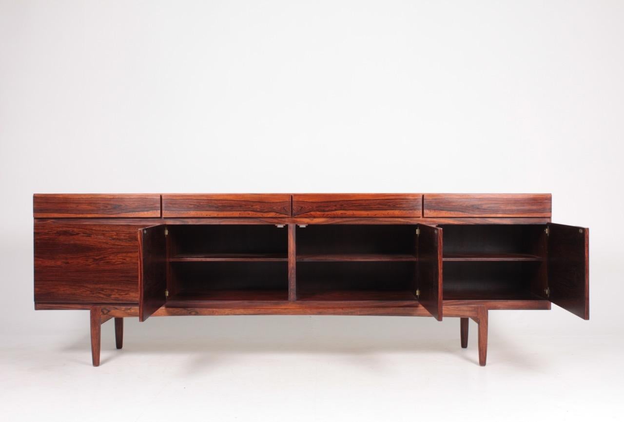  Danish Midcentury Sideboard in Rosewood Designed by Ib Kofod-Larsen, 1960s 1