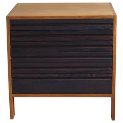 Danish Mid Century Six Drawer Chest in Oak and Wenge, 1960s
