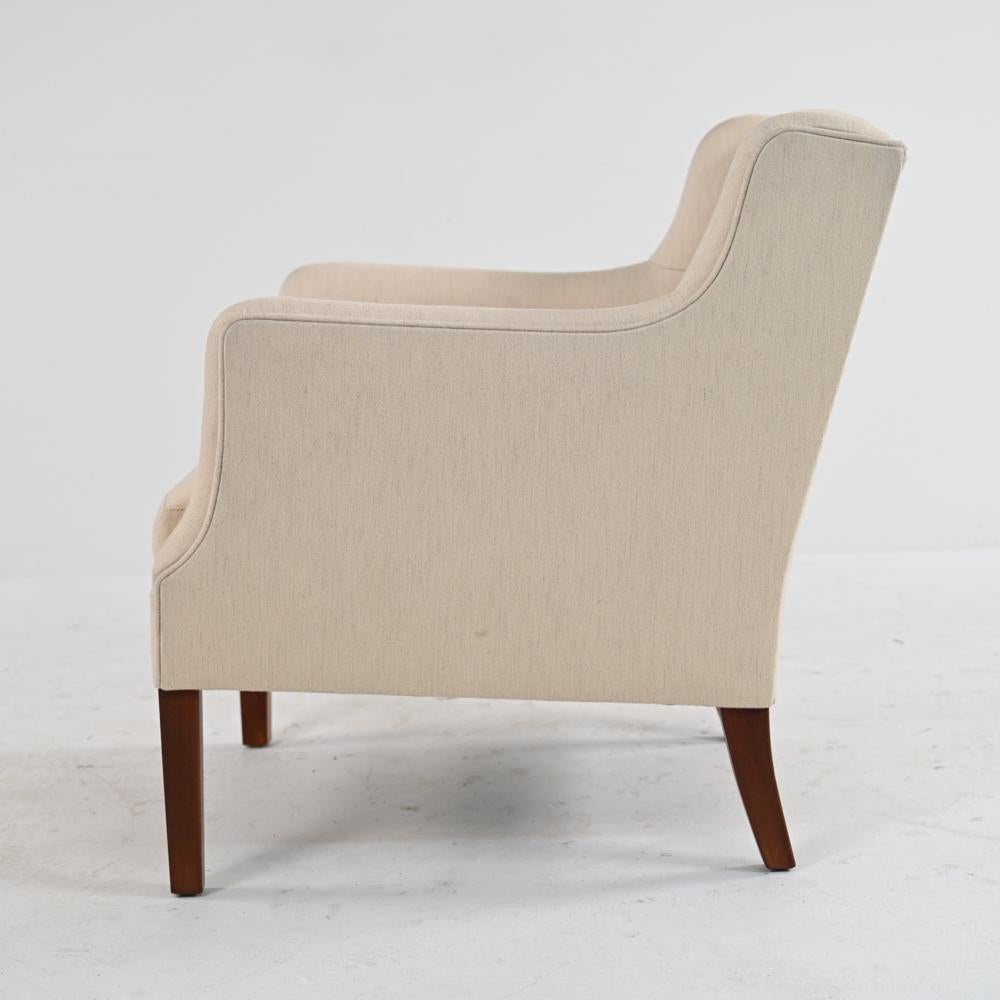 Danish Mid-Century Sofa & Armchair Attributed to Frits Henningsen, C. 1950's 11