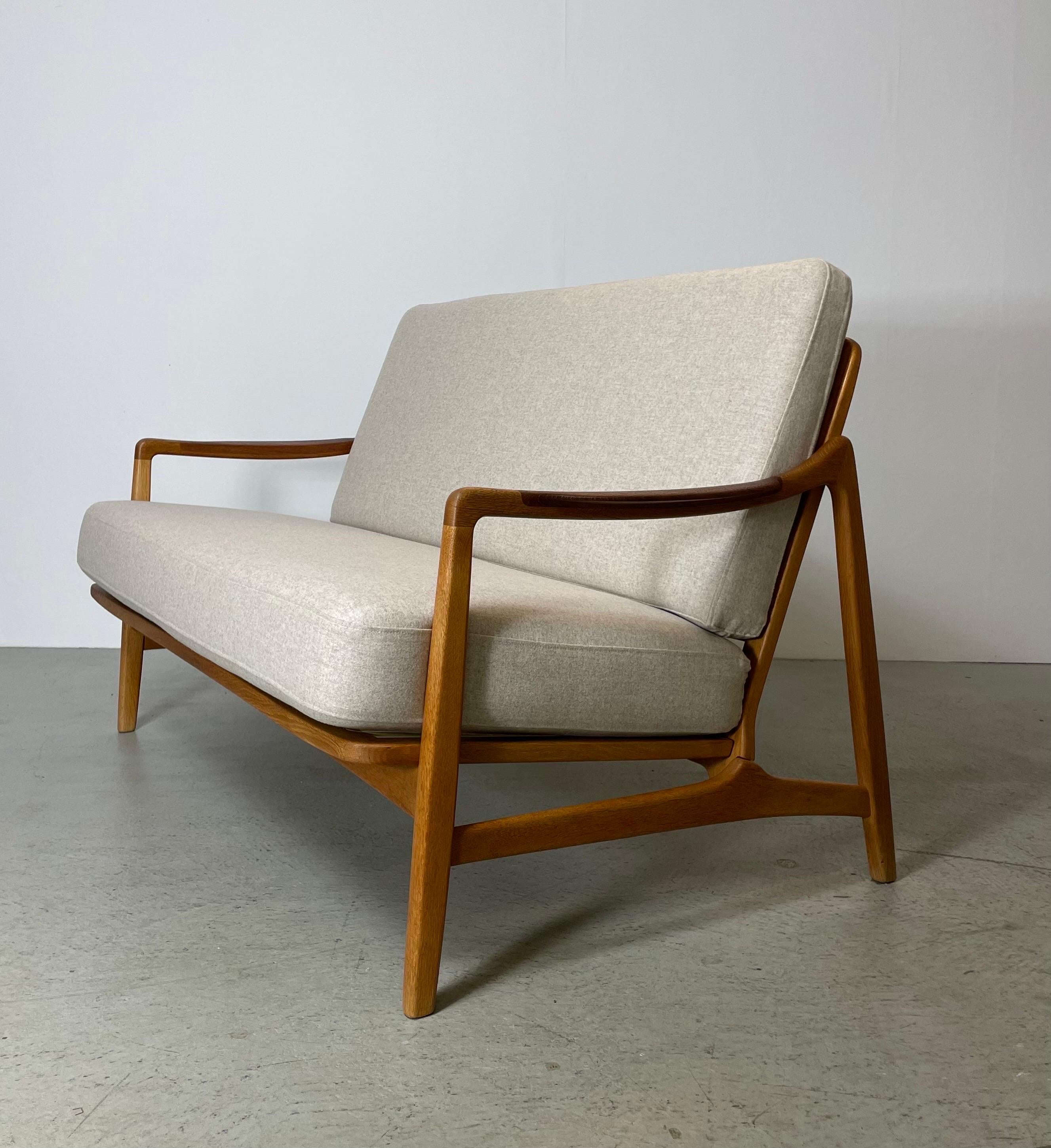 Mid-Century Modern Danish Mid-Century Sofa by Tove & Edward Kindt-Larsen, Denmark 1950s For Sale