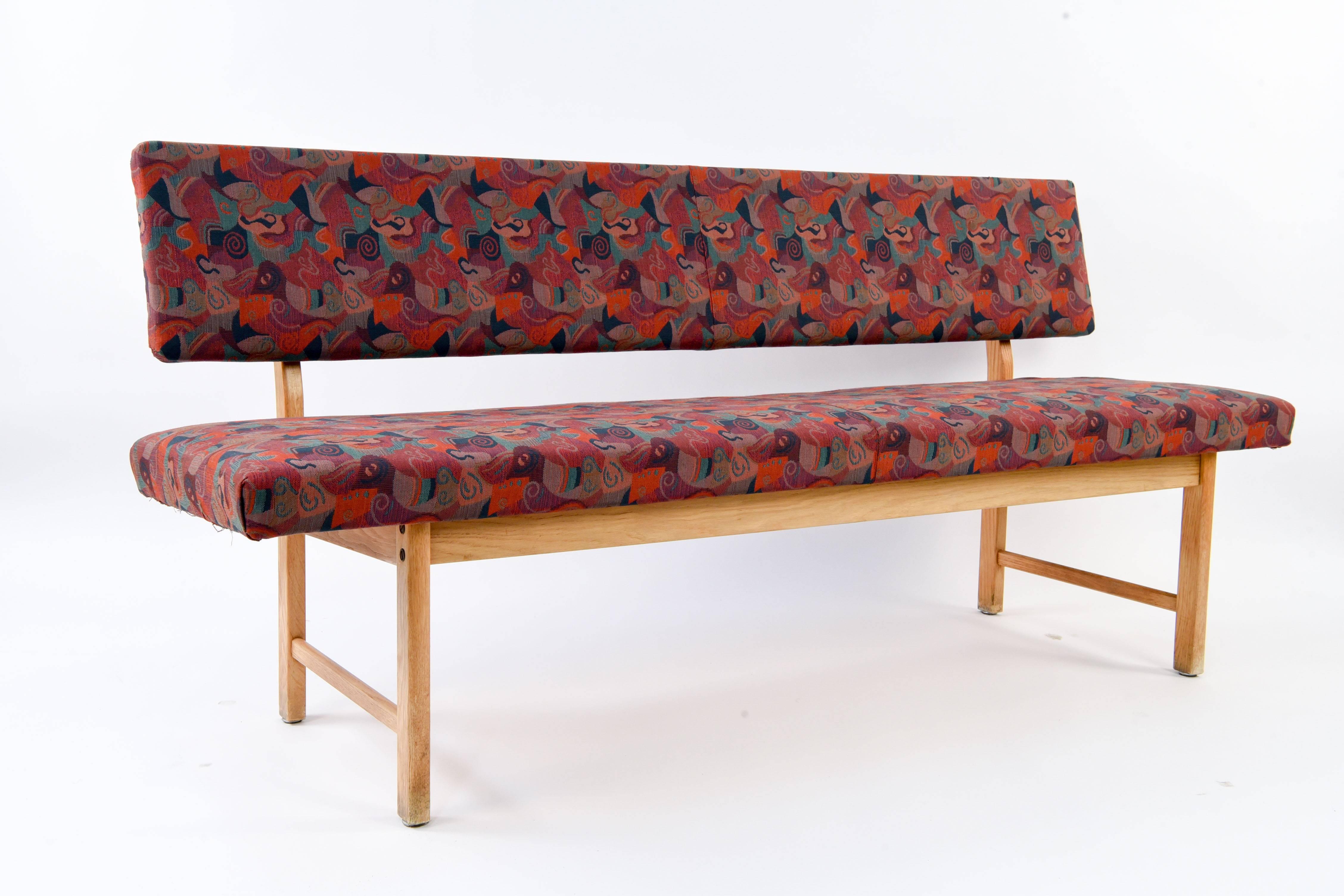 Mid-Century Modern Danish Midcentury Sorø Oak Bench