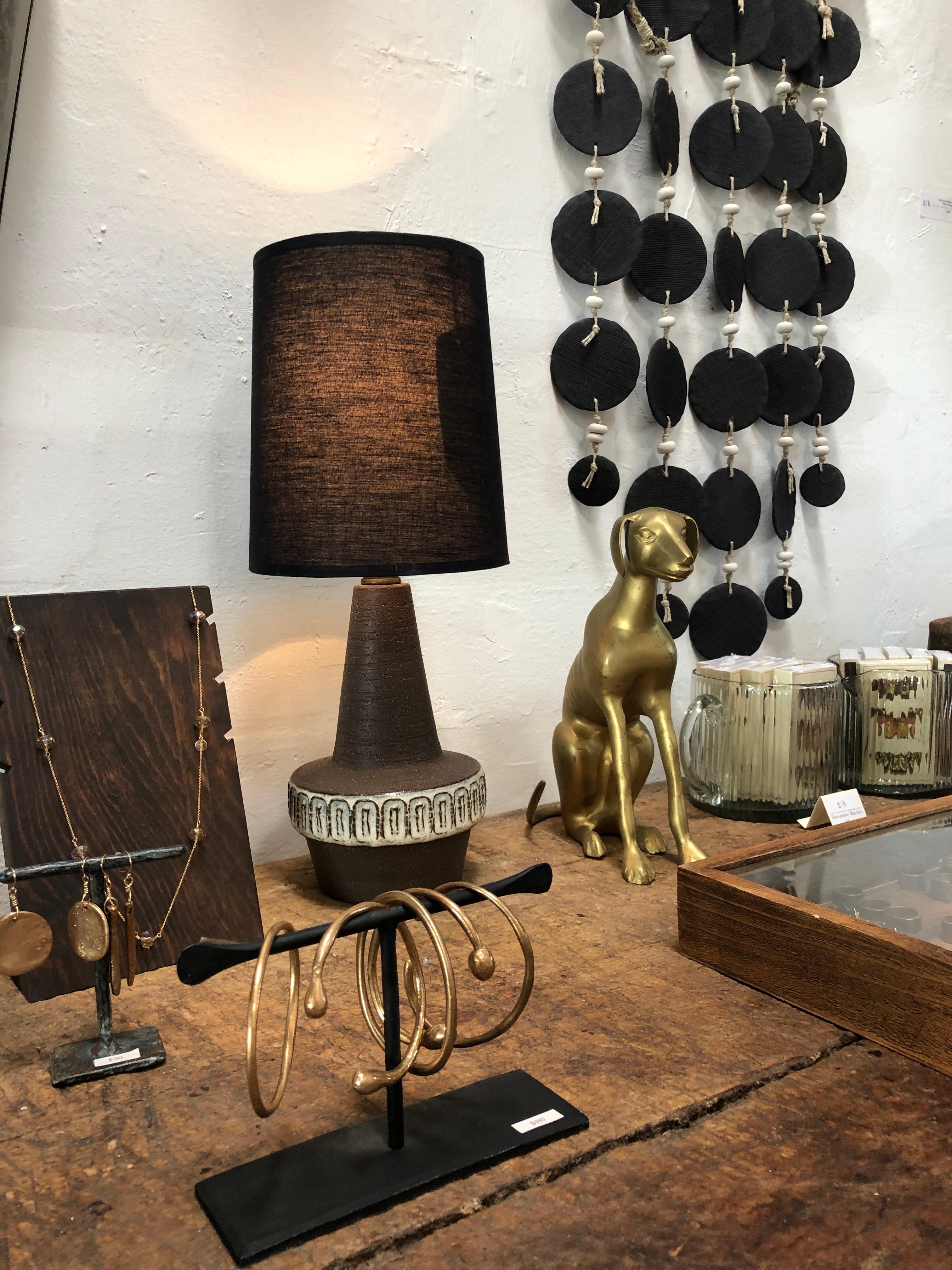 Ceramic Danish Mid Century Table Lamp