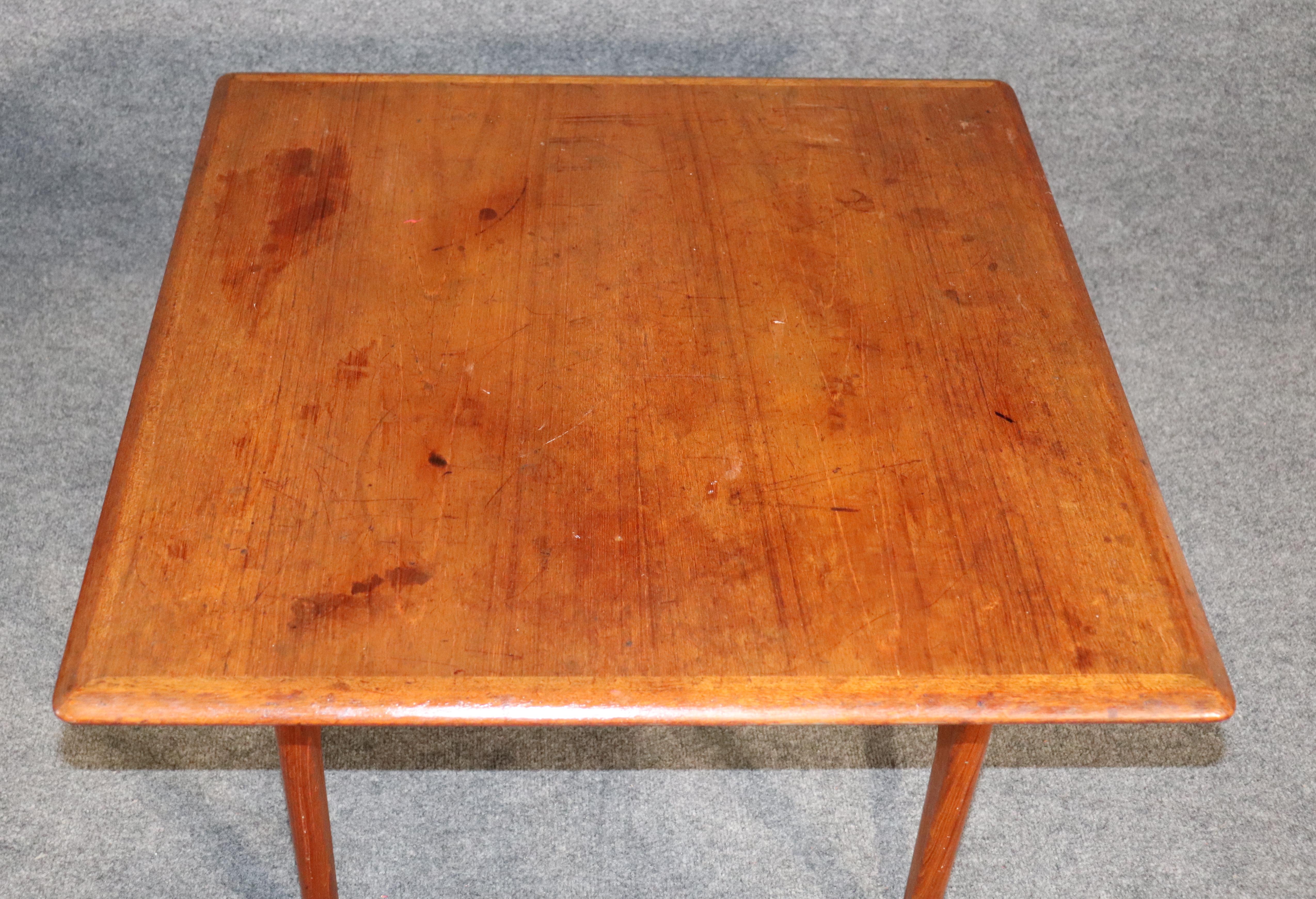 Dänische Mid-Century-Tische von Trioh Mobler (Moderne der Mitte des Jahrhunderts) im Angebot