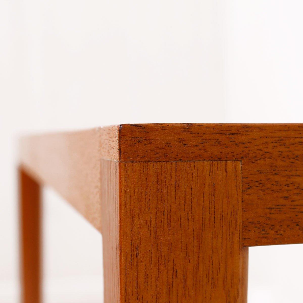 Table basse rectangulaire danoise du milieu du siècle dernier en vente 5