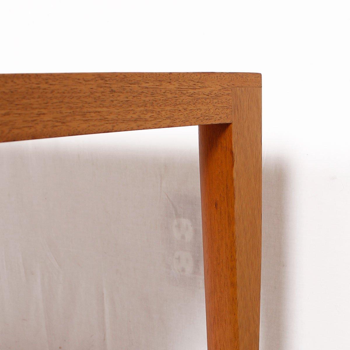 Danish Midcentury Tall Rectangular Coffee Table For Sale 7