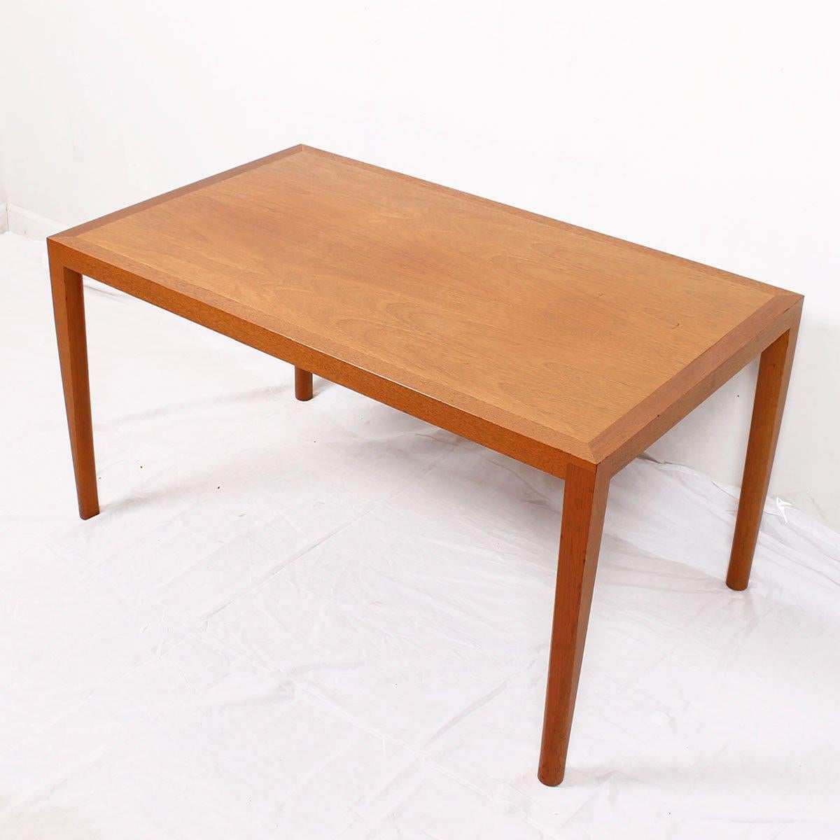 20th Century Danish Midcentury Tall Rectangular Coffee Table For Sale