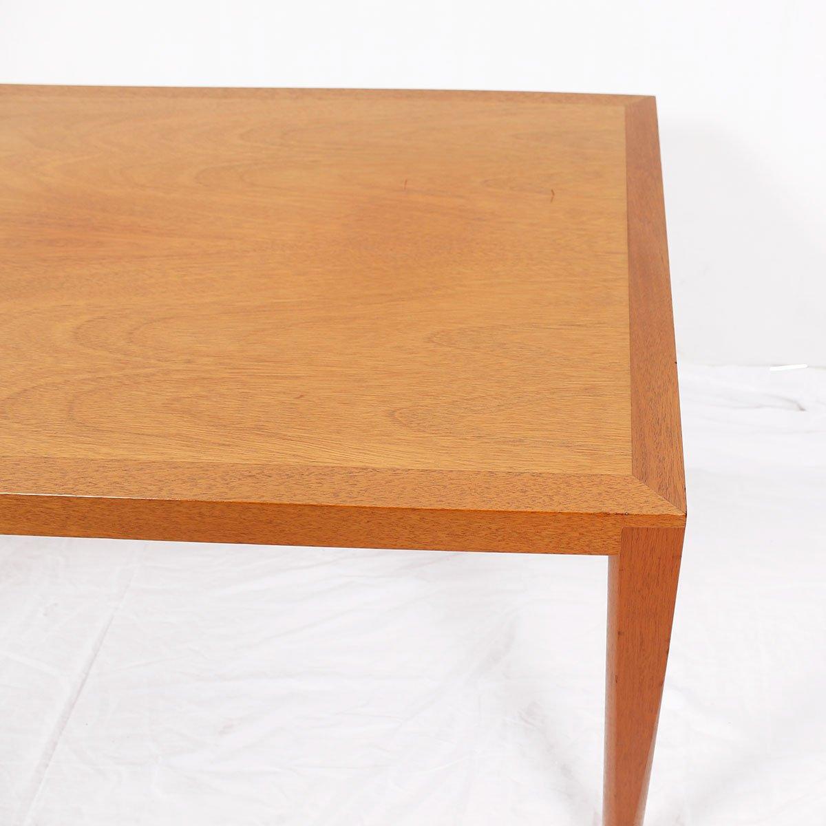 Danish Midcentury Tall Rectangular Coffee Table For Sale 3