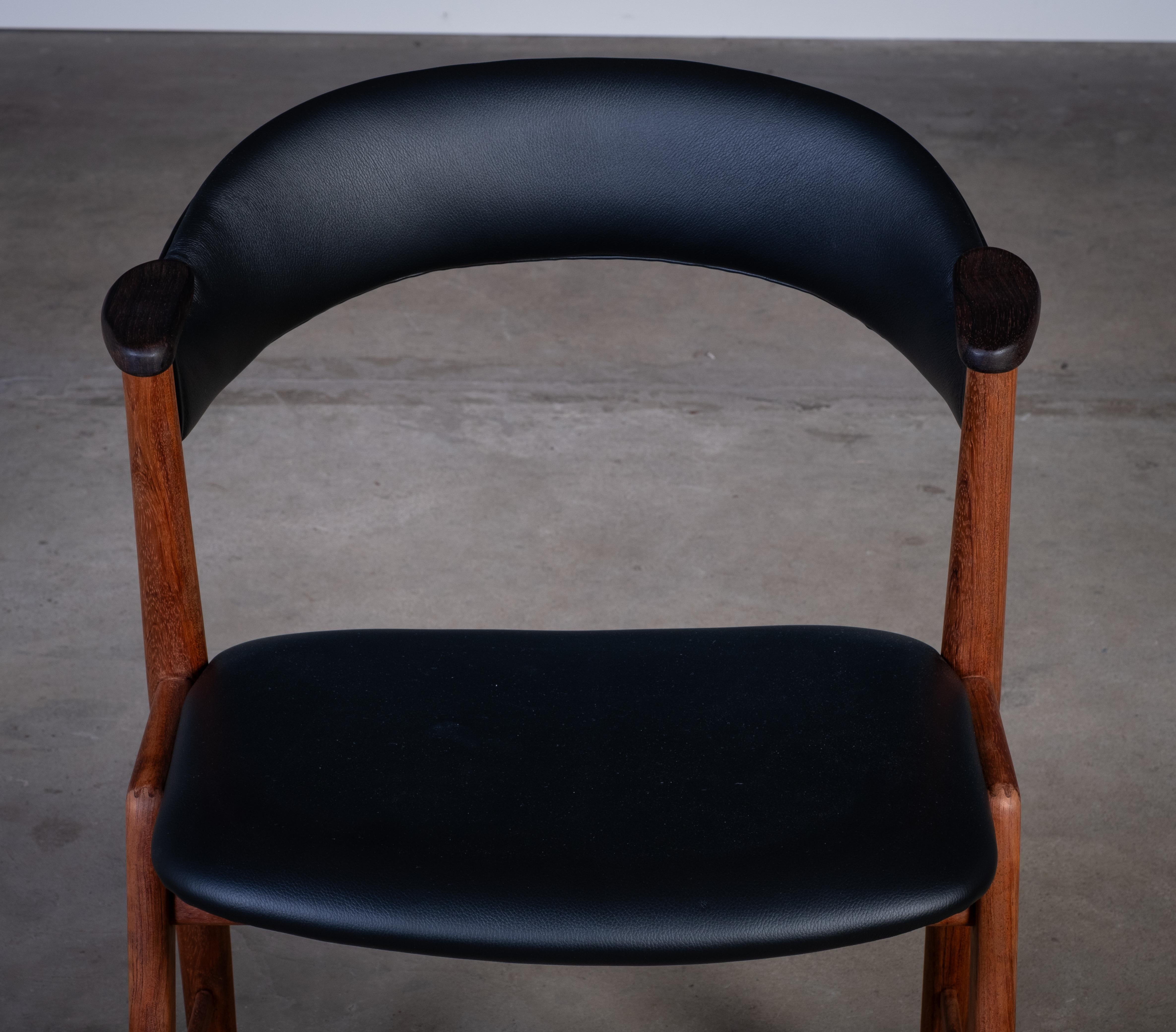 Metà XX secolo Poltrona danese di metà secolo in teak di Korup Stolefabrik, anni '60 in vendita