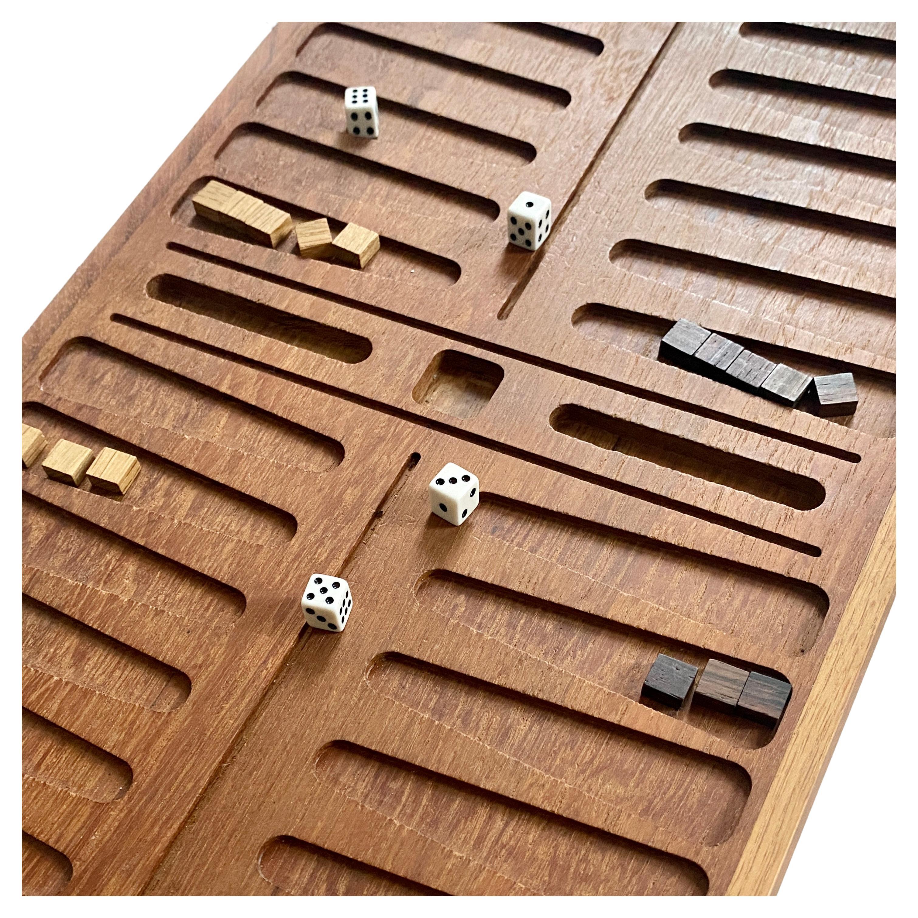 antique backgammon set
