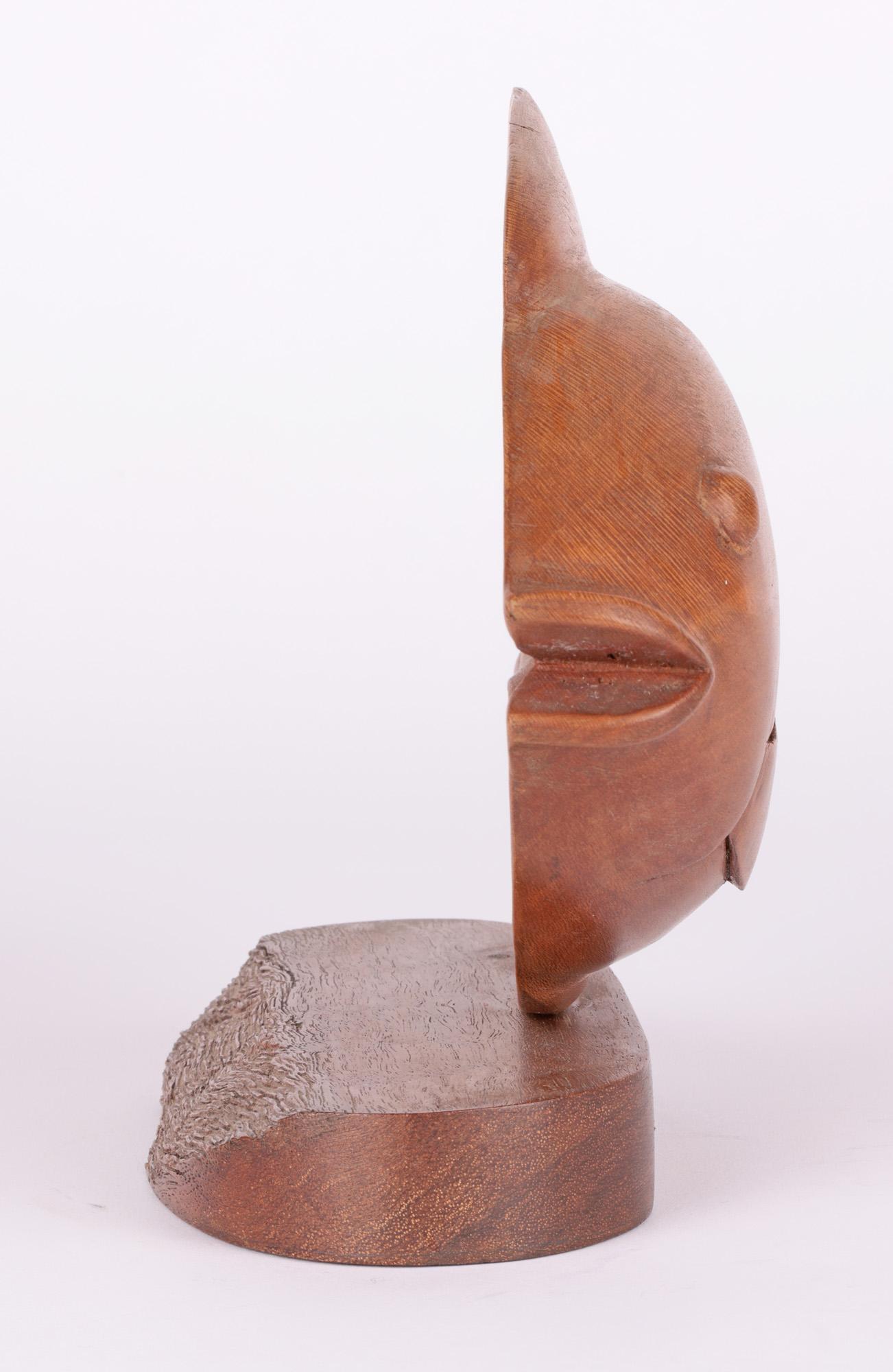 Danish Mid-Century Teak Carved Model of a Fish For Sale 1