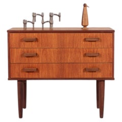 Danish Mid-Century Teak Chest of Drawers — 1960s