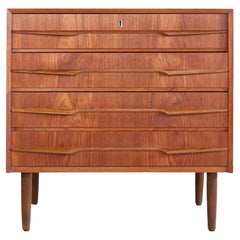 Danish Mid Century Teak Chest of Drawers, 1960's